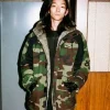 Men’s Supreme x Nike Fur Reversible Parka Hooded Jacket