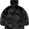 Men’s Supreme x Nike Fur Reversible Parka Hooded Jacket at Discounted Price Style 3 Front