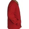 Men's abercrombie Canvas Fireman Clasp Jacket Side