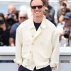 Michael Fassbender Photocall Movie Hope 2026 Off-white Cotton Jacket On Sale Front