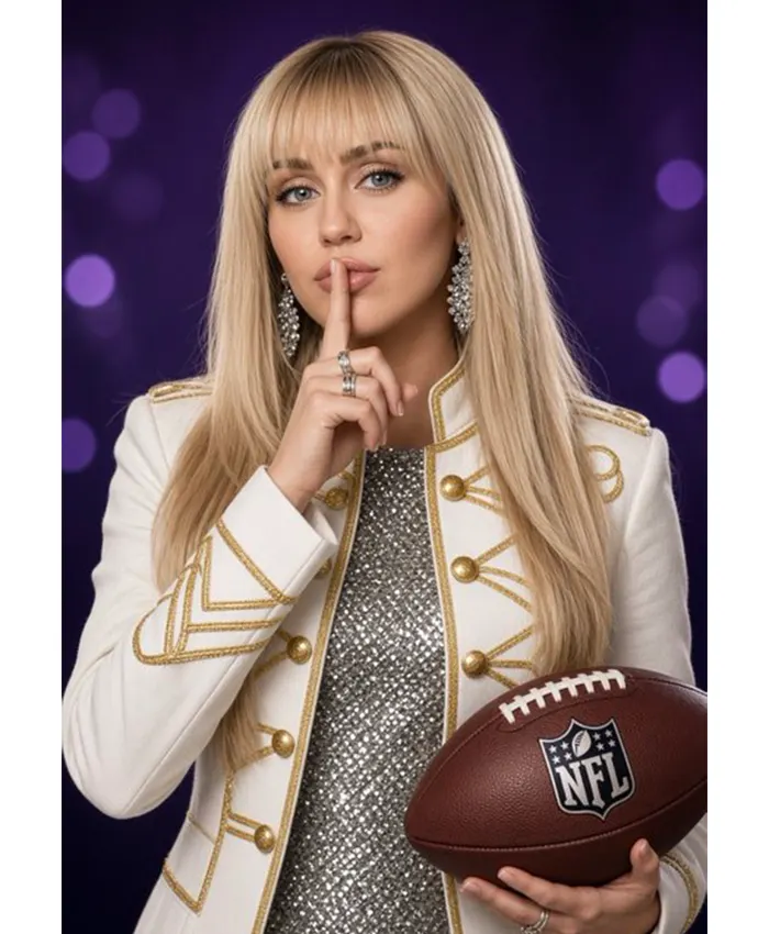 Miley Cyrus NFL Super Bowl Halftime Show 2027 Jacket