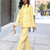 Mindy Kaling NYC 2026 Good Morning America Yellow Suit On Sale