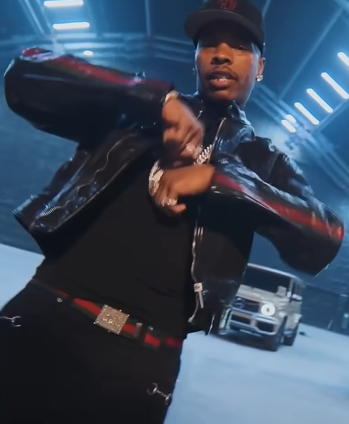 Mr. Lean Lil Baby Leather Jacket