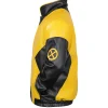 X-Men Mutant black leather jacket for comic-inspired cosplay outfits