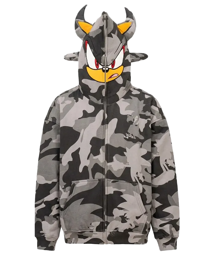 NEPTUN x Sonic the Hedgehog 2026 Hooded Jacket Black