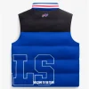 NFL Royal Team x Buffalo Bills Off Season Puffer Vest at Discounted Price