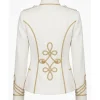 NFL Super Bowl Halftime Show 2027 Miley Cyrus Military White Jacket Back View