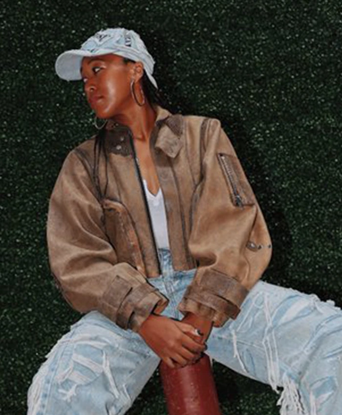 Naomi Osaka Supreme x Timberlands Leather Jacket