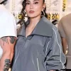 Neagley Premiere Night 2026 Agnez Mo Gray Track Bomber Jacket
