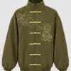 Neptun x Avatar Chinese Green Suede Jacket