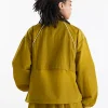 New Balance Sport Legacy Coco Gauff Mustard Yellow Track Jacket Back