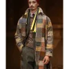 New York Fashion Week J. Press Fall Winter 2026 Jack Carlson Patchwork Tweed Long Coat