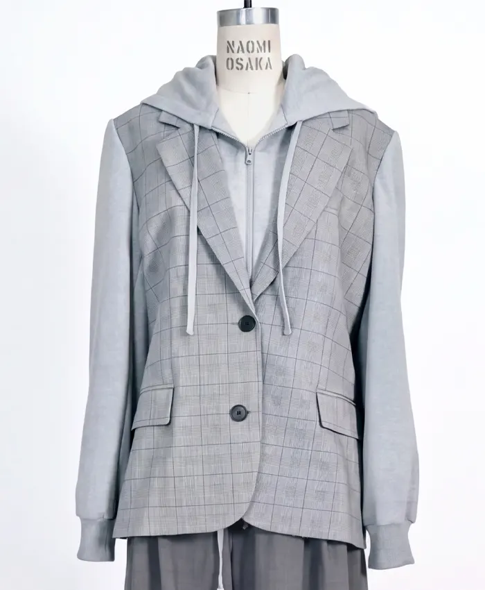 Nike-Naomi-Osaka-Grey-Jacket-Blazer-With-Hood
