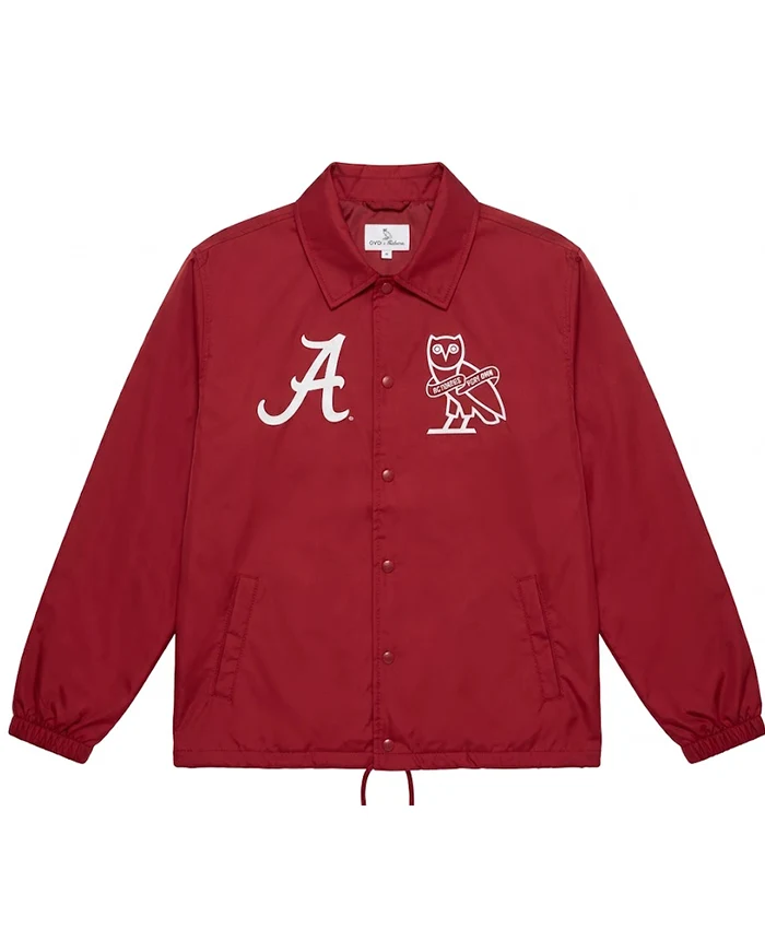OVO x University of Alabama Coaches Jacket