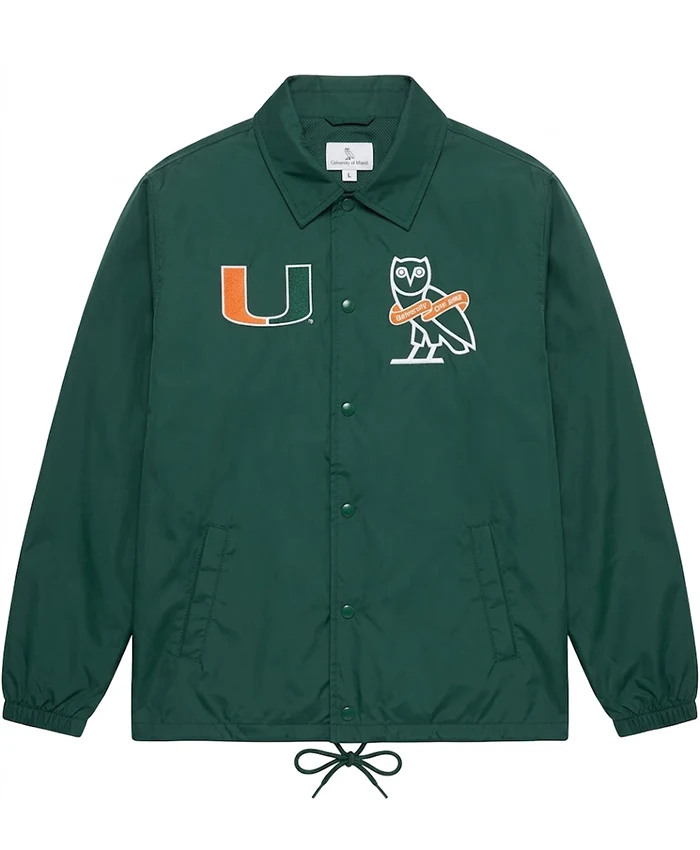 OVO x University of Miami Hurricanes Hooded Jacket