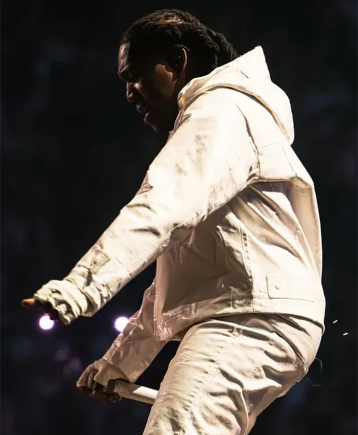 Octane Tour Concert 2026 Don Toliver White Hooded Technical Jacket Side View