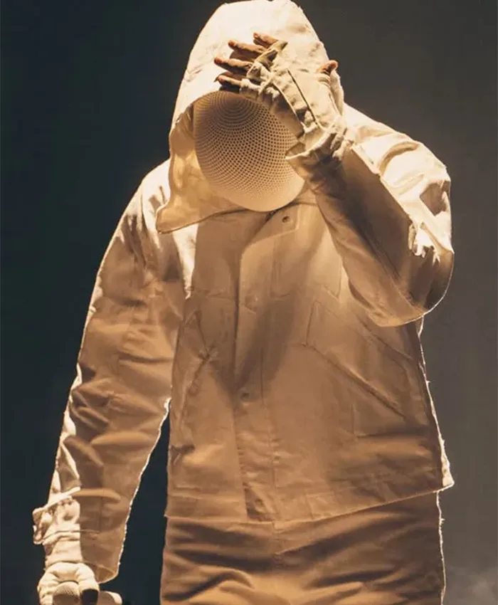 Octane Tour Concert 2026 Don Toliver White Hooded Technical Jacket