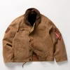 Old Forester Alpha Industries Distiller’s Brown Cotton Jacket