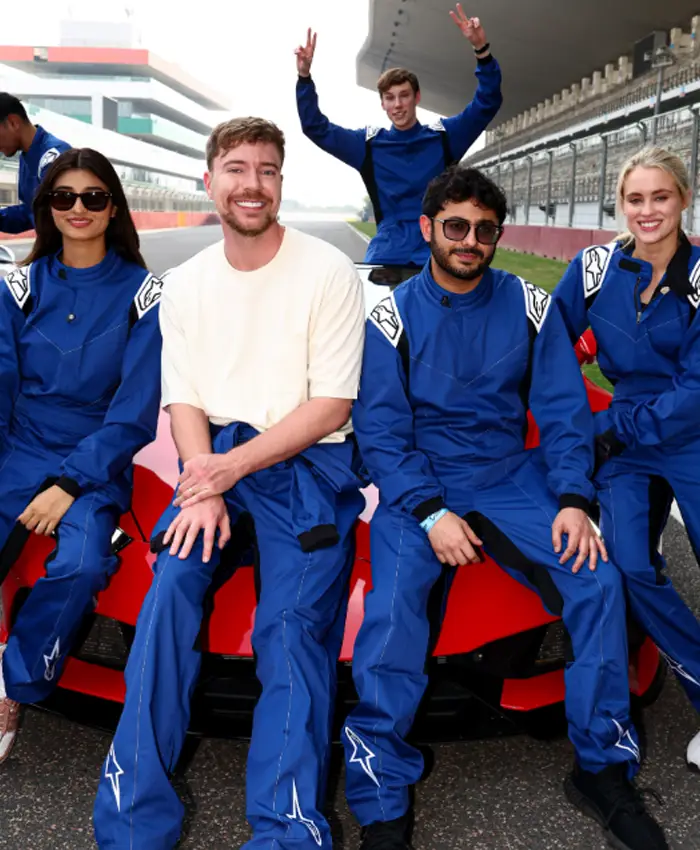 Order Now MrBeast Royal Blue Racing Suit For Men and Women