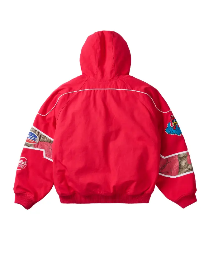 Palace Skateboards Winter 2026 Collection Dascar Red Hooded Jacket