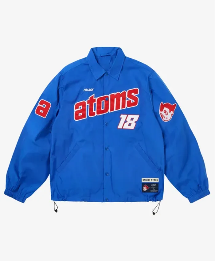 Palace x Sankei Atoms 18 Blue Coach Jacket