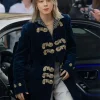 Paris Fashion Week 2027 Dior Homme Jimin Navy Blue Long Coat Front