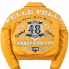 Pelle Pelle Unrivaled Anniversary Womens Crop Yellow Jacket