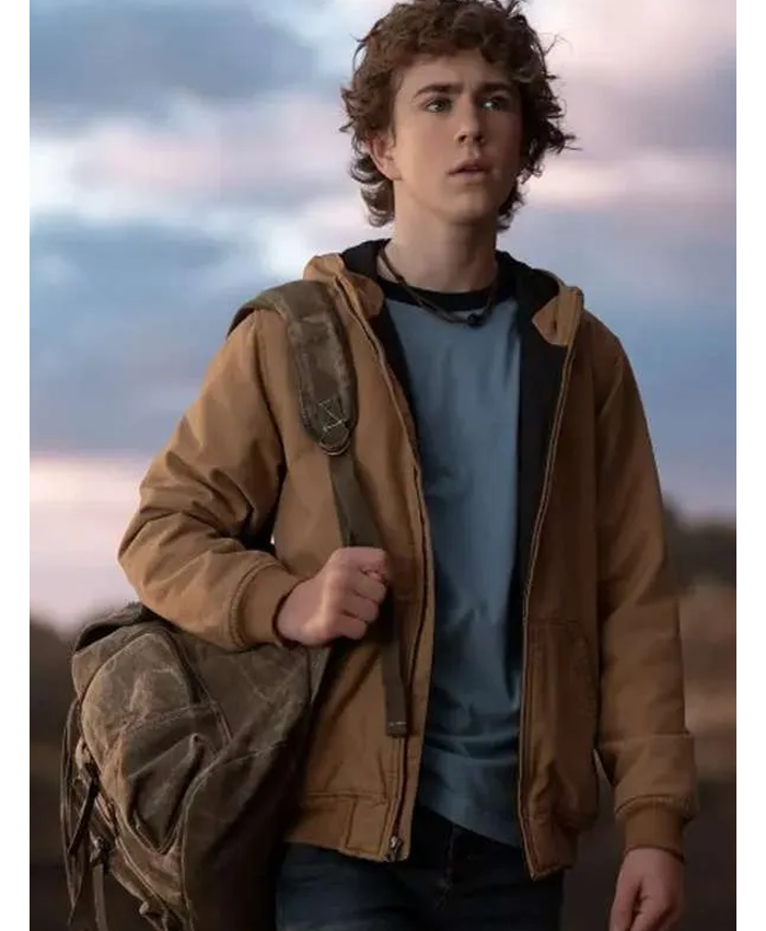 Percy Jackson and the Olympians Walker Scobell Hooded Jacket