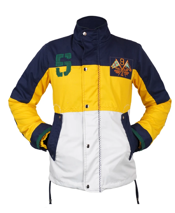 Polo Ralph Lauren Yacht Club multicolor sailing jacket with hood