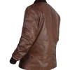 Purchase Harry Da Souza TV Series Mobland Tom Hardy Brown Leather Jacket