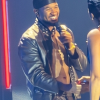RB Tour Performance Usher Black Leather Jacket For Sale