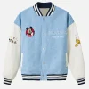 Realism x Disney Denim Character Blue Varsity Jacket