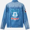 Realism x Disney Mickey Mouse U.S.A. Blue Denim Trucker Jacket