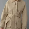 Renee Birdwhistle TV Series Neagley 2026 Adeline Rudolph Beige Cotton Canvas Jacket