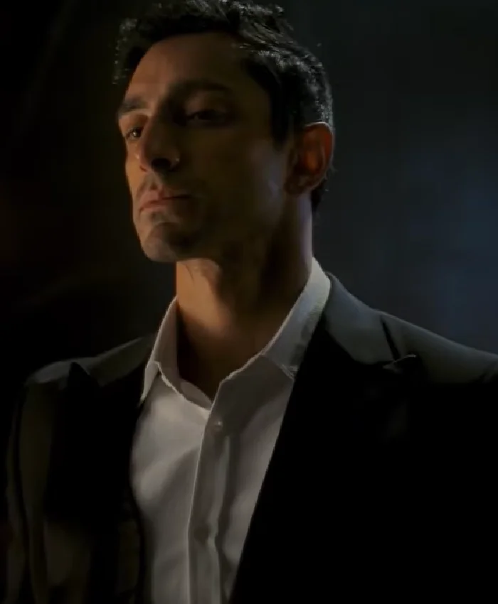 Riz Ahmed TV Series Bait 2026 Shah Latif Black Blazer