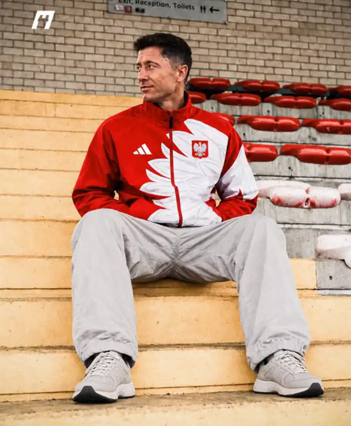 Robert Lewandowski Poland National Football Team Track Jacket