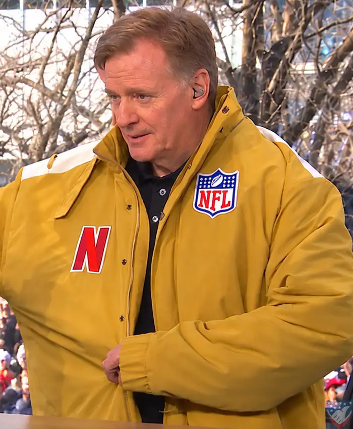 Roger Goodell NFL Kangaroo Jacket