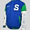 Sega x Sonic the Hedgehog 35th Anniversary Varsity Jacket For Men and Women
