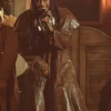 Shaboozey Performing Live On Stage MTV Video Music Awards 2026 Brown Leather Coat Front