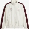 Shop Adidas France 2026 Karim Benzema White Track Jacket On Sale Front View