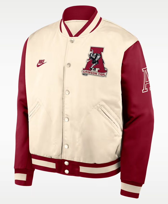 Shop-Alabama-Legacy-Nike-College-Full-Snap-Bomber-Varsity-Jacket-For-Sale
