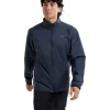 Shop Arc’teryx Atom Navy Blue Full-Zip Track Jacket On Sale
