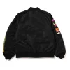 Shop BAPE Tiger Shark Bomber Full Zip Up Bomber Jacket On Sale