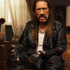 Shop Boots Campaign 2026 Danny Trejo Black Leather Biker Jacket Front View