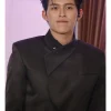 Shop Brand Event 2026 Thai Actor Phuwin Tangsakyuen Black Blazer Front View