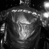 Shop Drake It’s All A Blur Tour NOCTA 2026 Black Motorcycle Leather Jacket