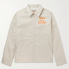 Shop Enzo Fernández Gallery Dept. Montecito Logo-Print Cotton Jacket
