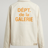 Shop Enzo Fernández Gallery Dept. Montecito Logo-Print Cotton Jacket Back View