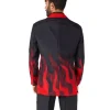 Shop Halloween x Adult Devil Party Red and Black Blazer Back