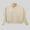 Sophie Cunningham WNBA Adidas x Willy Chavarria Beige Track Jacket Shop now